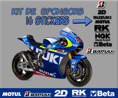 Moto GP Stickers
