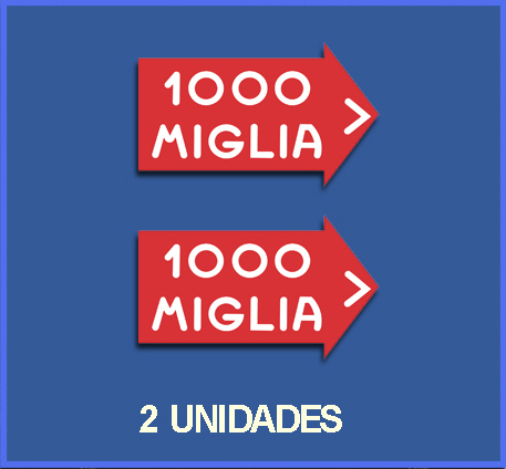 Pegatinas 1000 MIGLIA REF: DP148