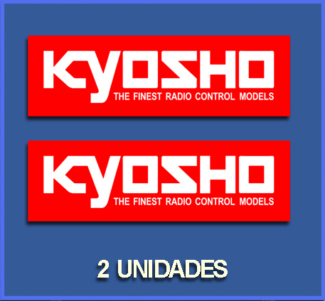 STICKERS KYOSHO CAR RADIO CONTROL REF: DP687