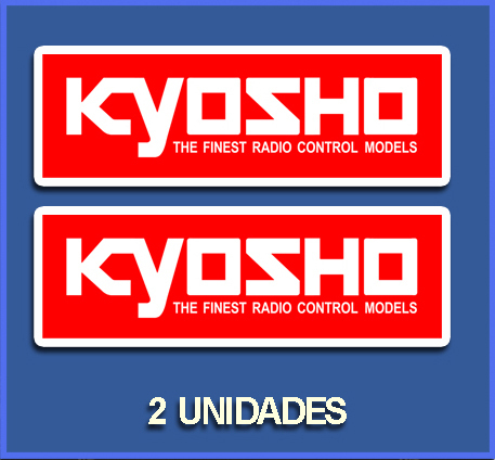STICKERS KYOSHO CAR RADIO CONTROL REF: DP688