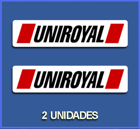 STICKERS UNIROYAL TYRES REF: DP695