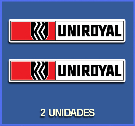 STICKERS UNIROYAL TIRES REF: DP790