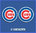 STICKERS CHICAGO CUBS REF: DP398