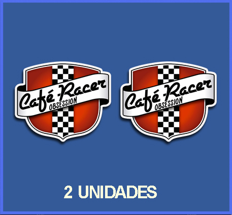 Des autocollants CAFE  RACER REFORT : DP188.