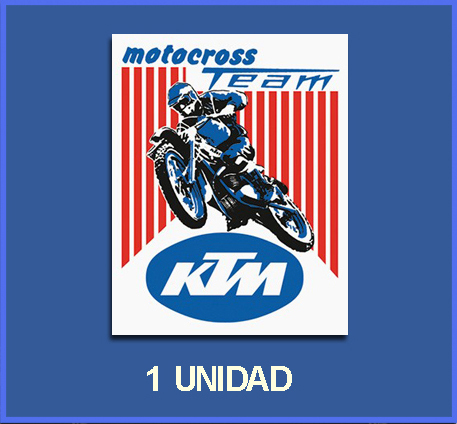Adesivo Motocross KTM REF:  DP272