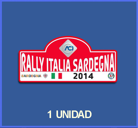 Pegatina RALLY ITALIA 2014 REF: DP422