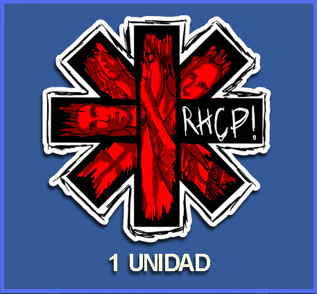 STICKER RED HOT CHILI PEPPERS REF: DP779