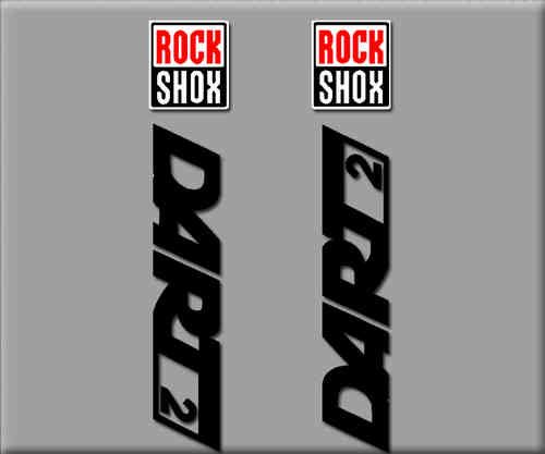 STICKERS ROCK SHOX DART 2 REF: R244