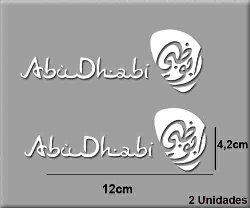 Pegatinas ABU DHABI REF: R22