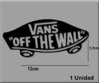 STICKERS VANS OFF THE WALL REF: R40