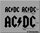 STICKERS AC DC MUSIC METAL REF: R134