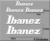 STICKERS IBANEZ GUITAR REF: R135