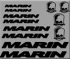 STICKERS SET MARIN BICYCLE REF: R205