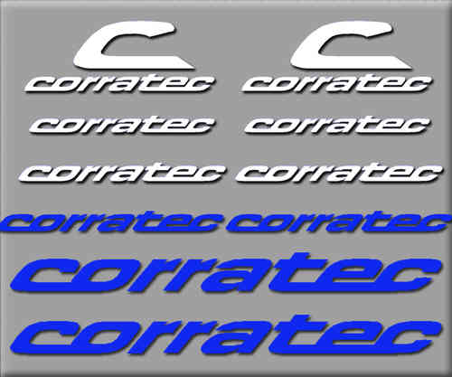 STICKERS CORRETEC BIKE COLOUR COMBINATION REF: R0208