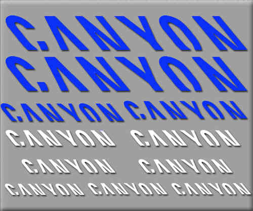 Pegatinas CANYON COMBINACIÓN COLOR REF: R0216