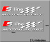 Pegatinas AUDI S LINE MOTOR SPORT REF: R178