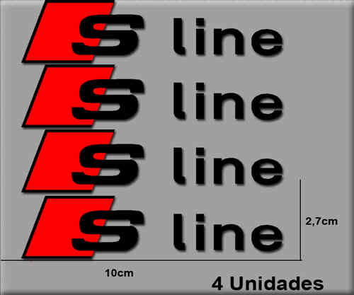 STICKERS AUDI S LINE REF: R179