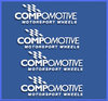 STICKERS COMPOMOTIVE WHEELS REF: DR1096