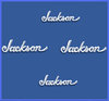 STICKERS JACKSON GUITARS REF: DR1123