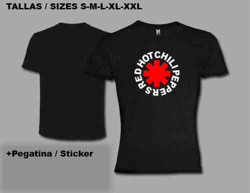 CAMISETA RED HOT CHILI PEPPERS REF: TSC03