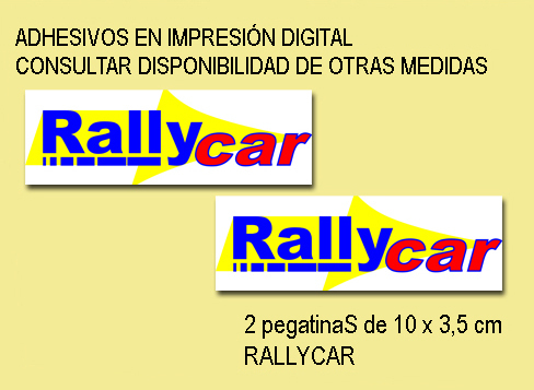 Pegatinas RALLY CAR REF: FD105