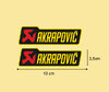 Pegatinas AKRAPOVIC REF: PD111
