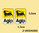 STICKERS AGIP REF: PD257