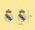 STICKERS SHIELD REAL MADRID REF: PD115
