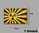 STICKER FLAG NUCLEAR DANGER RADIOACTIVE REF: PD430