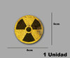 STICKER SYMBOL  NUCLEAR DANGER RADIOACTIVE REF: PD431