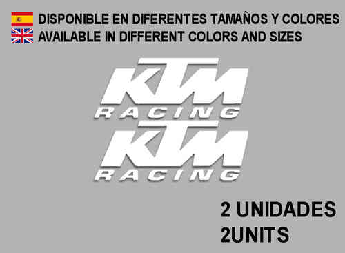 Pegatinas KTM RACING REF: F89