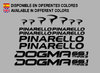 STICKERS PINERELLO DOGMA 65.1 REF: F166