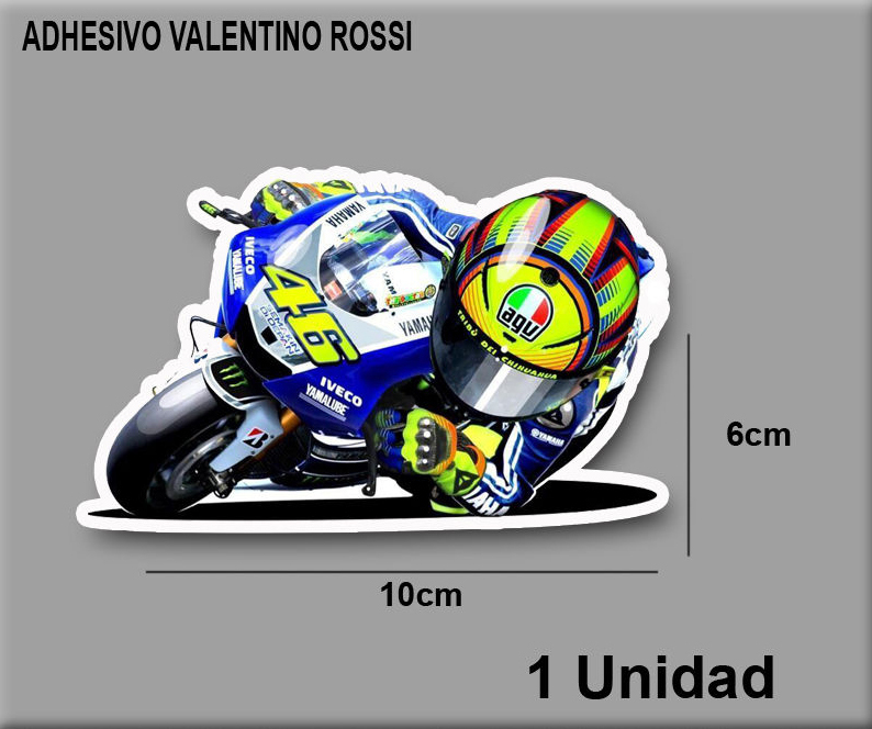 Aufkleber Sticker 46 Valentino Rossi Moto GP Superbike Bikers Sticker 