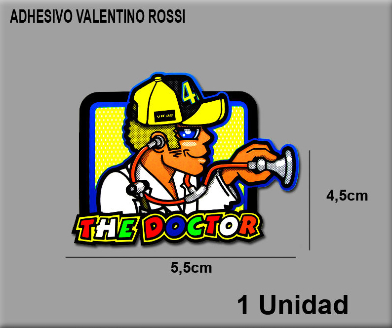STICKER THE DOCTOR ROSSI DP0214 DECAL AUFKLEBER