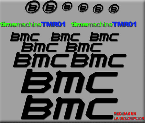 STICKER BMC TMR01 BIKES R154 DECAL AUFKLEBER AUTOCOLLANT ADESIVO
