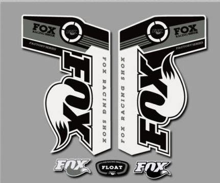 PEGATINA FORK FOX FLOAT RACING SHOX R260  AUFKLEBER AUTOCOLLANT ADESIVI